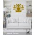 Lotus Çiçeği Meditasyon Yoga Duvar Sticker