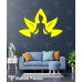Yoga Lotus Çiçeği Duvar Sticker