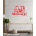 Namaste Yoga Fitness Duvar Sticker