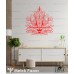 Lotus Çiçeği Mandala Yoga Fitness Duvar Sticker