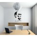 Atatürk Silüeti ve İmzası Duvar Sticker, Çıkartma