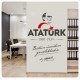 Atatürk, Bütün Ümidim Gençliktedir Duvar Sticker
