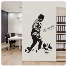 Atatürk Kocatepe Duvar Sticker, Çıkartma 