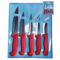 Altın Yıldız 5'li Yatağan Kasap Et Bıçak Seti..