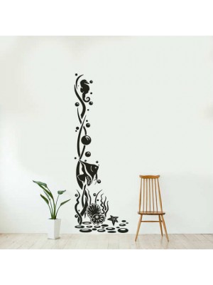 Akvaryum Bordür Duvar Stickerı