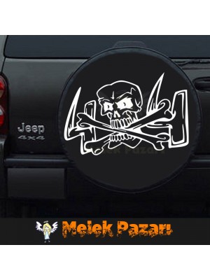 4 x 4 Kuru Kafa oto Sticker 4 x 4 Kuru Kafa oto Sticker