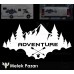Adventure Macera Kamp Karavan Sticker, Off Road Sticker