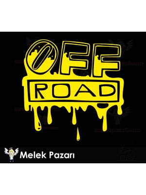 Off Road Araba Sticker