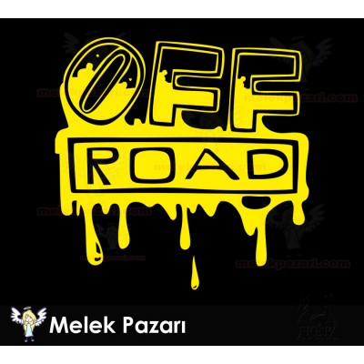 Off Road Araba Sticker