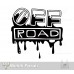 Off Road Araba Sticker