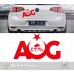 AOG Göktürkçe Tük ve Ay Yıldız Oto Sticker