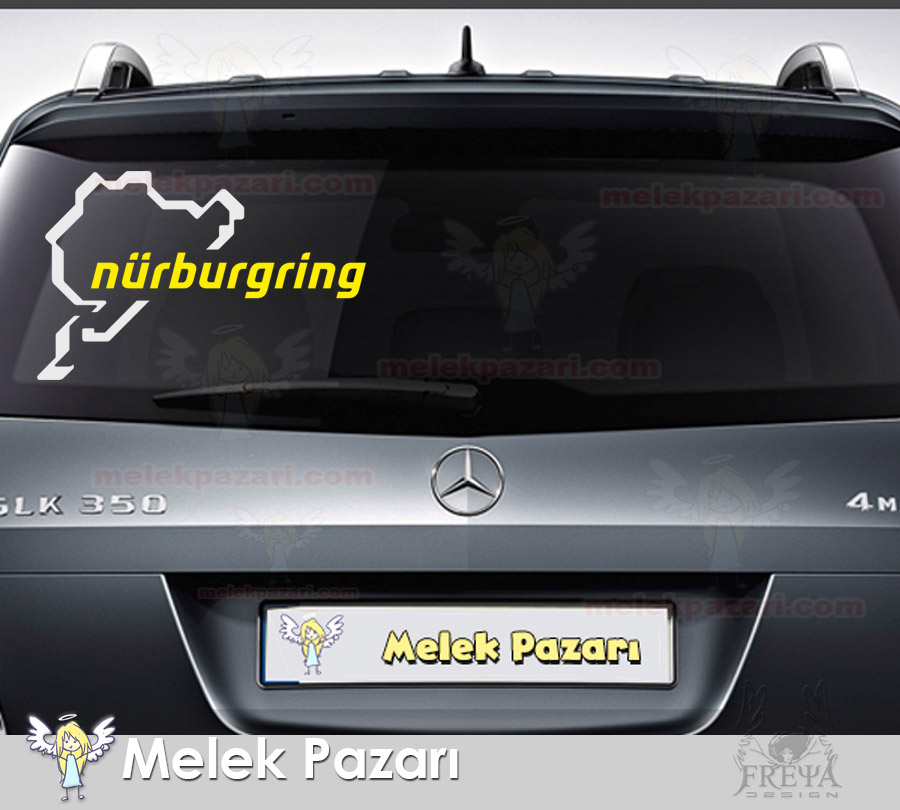 Nürburgring Araba Sticker, Oto Sticker