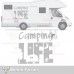 Camping Life, Karavan Camp Sticker, Karavan Stickerı