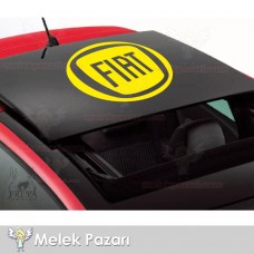 Fiat Sunroof Araba Sticker 