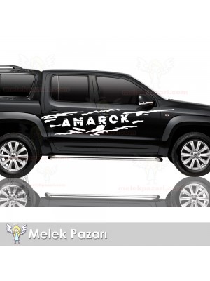 Volkswagen Amarok Off Road Araba Sticker Volkswagen Amarok Off Road Araba Sticker