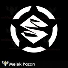 Suzuki Logo Amblem Off Road Oto Sticker, Araba Stickerı 
