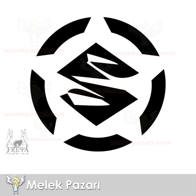 Suzuki Logo Amblem Off Road Oto Sticker, Araba Stickerı
