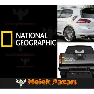 National Geographic Oto Sticker, Araba Stickerı
