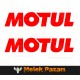 2 Adet Motul Yağ Bisiklet, Oto Sticker