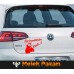 İncinmişsin Dedi Oto Sticker, Araba Stickerı