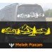 Dağ Manzara Off Road Kamp Araba Sticker