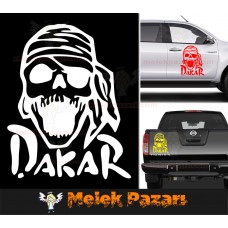Dakar Off Road Oto Sticker 