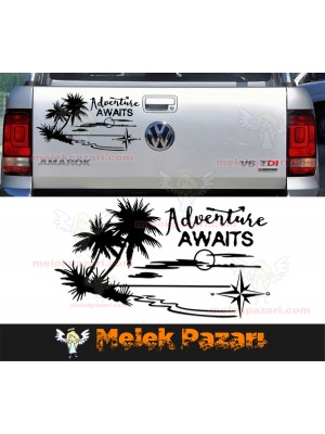 Macera Bekliyor, Adwenture Awaits Off Road Oto Sticker Macera Bekliyor, Adwenture Awaits Off Road Oto Sticker