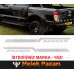 Kişiye Özel Pick Up Off Road Bagaj Yan Şerit Oto Sticker