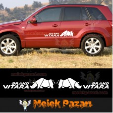 Grand Vitara Gergedan Araba Sticker 