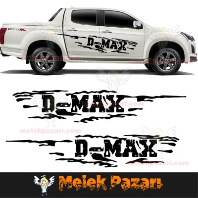 Isızu D-MAX Off Road Araba Sticker