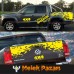 Amarok Gövde Off Road 4x4 Araba Sticker
