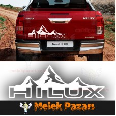 Toyota Hilux Off Road Araba Sticker 