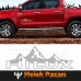Toyota Hilux Off Road Araba Sticker