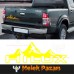 Toyota Hilux Off Road Araba Sticker