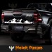 Dağ 4x4 Off Road Arka Kapak Araba Sticker