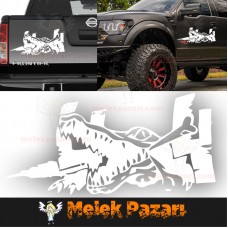 Timsah 4x4 Off Road Araba Sticker 