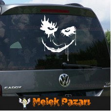 Joker Araba Sticker.  