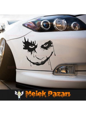 Joker Araba Sticker. 