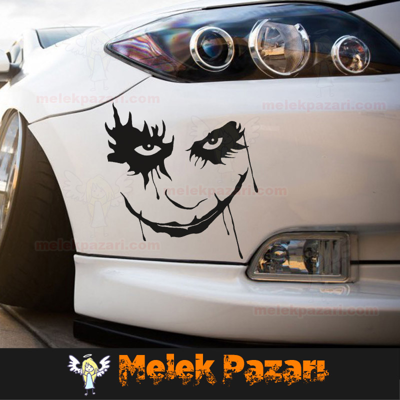 Joker Araba Sticker. 