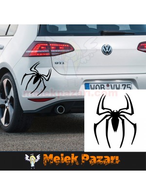 Örümcek Oto Sticker Örümcek Oto Sticker