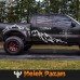 Pusula Dağ 4x4 Off Road Araba Sticker