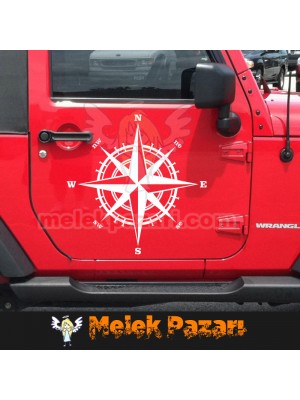 Pusula Araba Sticker