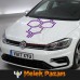 Petek Ön Kaput Araba Sticker