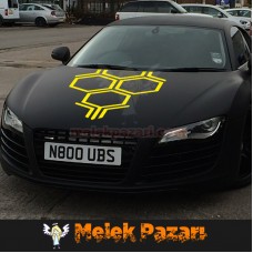 Petek Ön Kaput Araba Sticker 