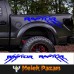 Pençe İzi Ford Raptor Off Road Oto Sticker