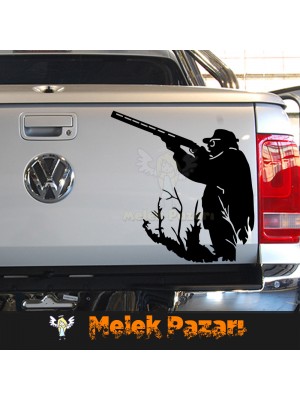 Avcı Araba Sticker Avcı Araba Sticker