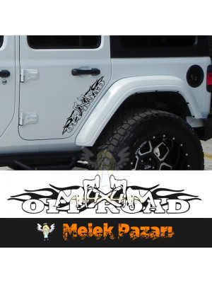 Dansçı Kızlar 4X4 Off-Road Araba Sticker Dansçı Kızlar 4X4 Off-Road Araba Sticker