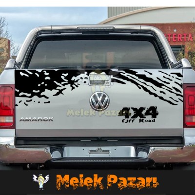 Off-Road Çamur Lekesi Araka Kapak Sticker