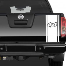 4x4 Şerit Off-Road Araba Sticker 