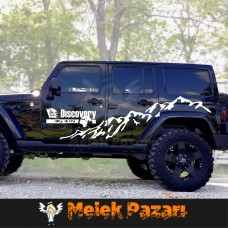 Discovery My Life Off Road Dağ Araba sticker 